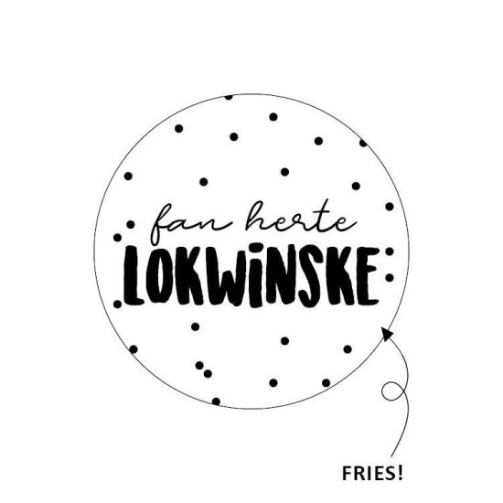 Stickers Fan Herte Lokwinske