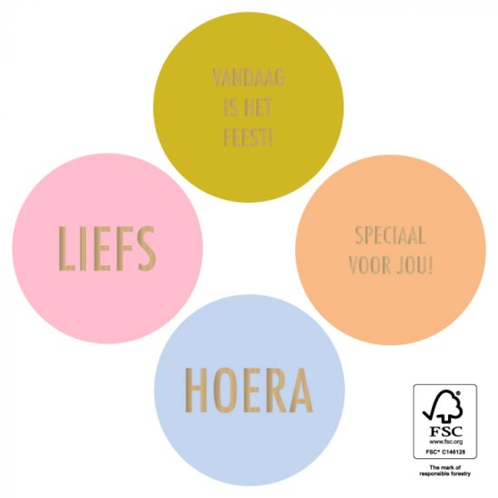 stickers Modern Gold