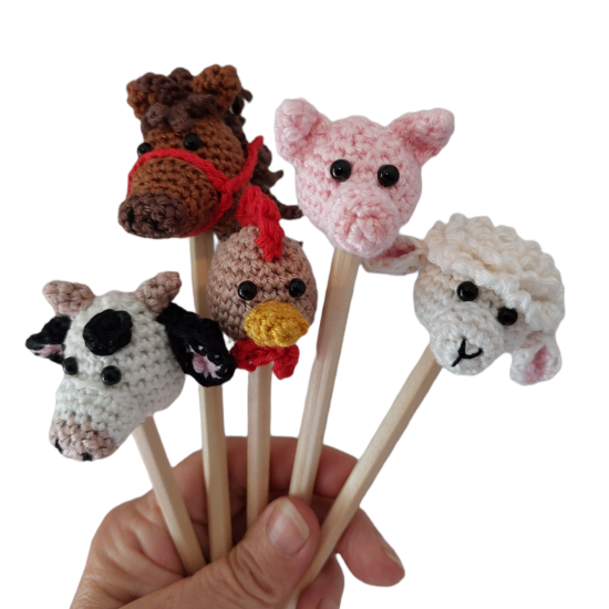 potlood boerderij beestjes