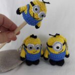 Minions digitaal patroon.