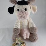 Koe digitaal patroon