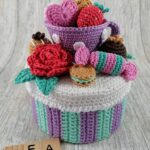 digitaal patroon High Tea Box