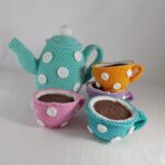 Servies digitaal patroon