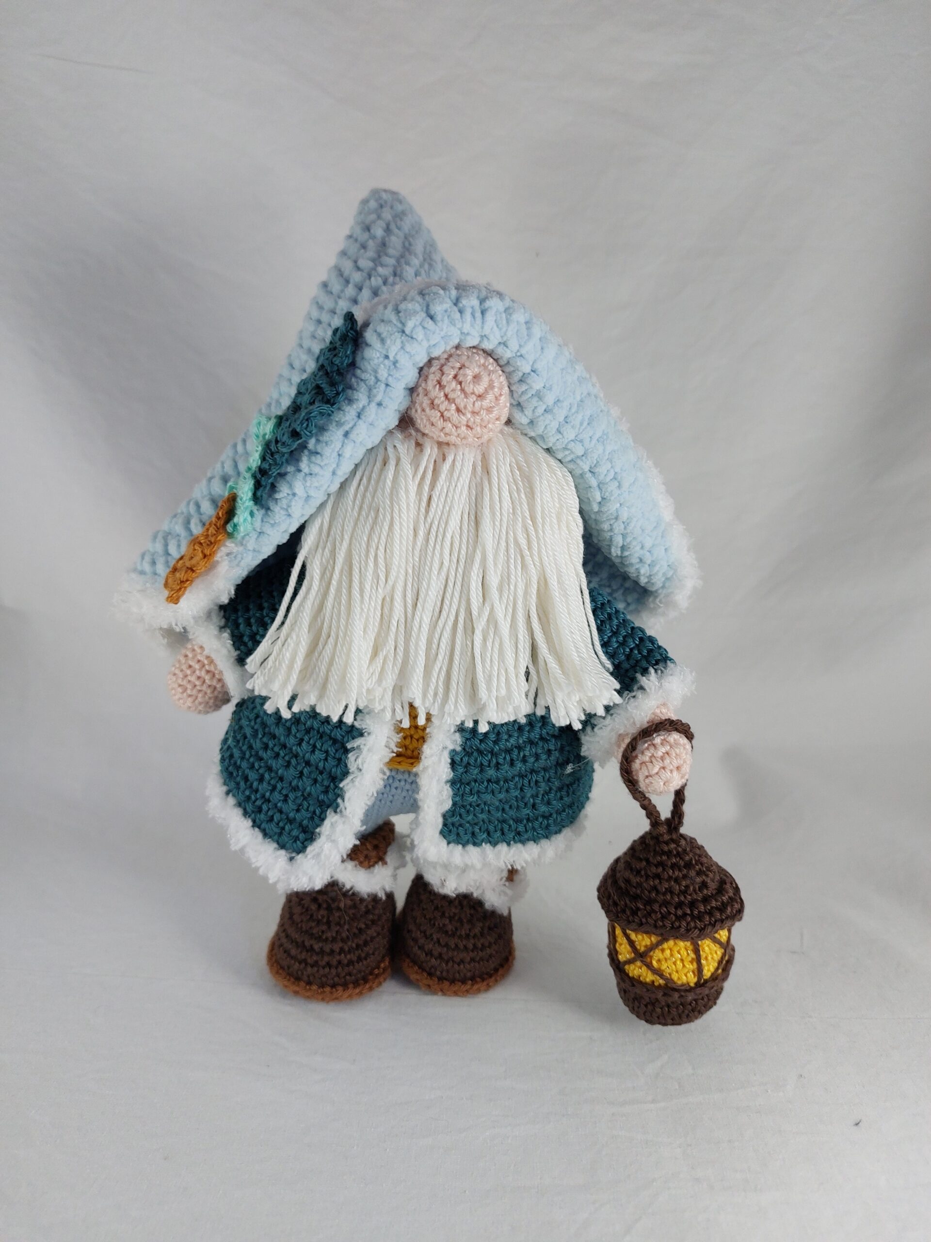 1000056007 Gnoom, Winterlicht digitaal patroon - Afbeelding 1