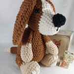 Hond digitaal patroon